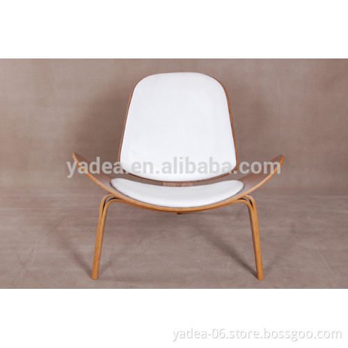 Hotel furniture CH07 lounge shell chair by Hans J. Wegner